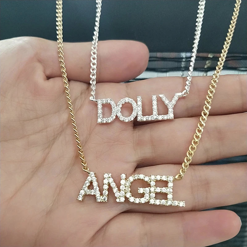 Diamond Name Necklace